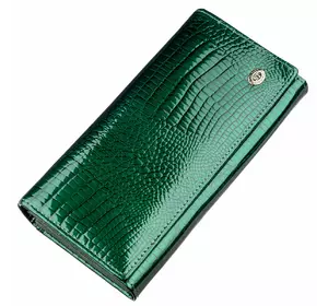 Современный женский кошелек ST Leather 18902 Зеленый