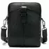Компактная мужская сумка кожаная Vintage 14885 Черная
