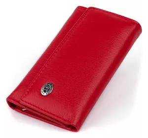 Ключница-кошелек женская ST Leather 19222 Красная