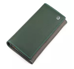 Кошелек женский ST Leather 18300 (SB634) кожаный Зеленый