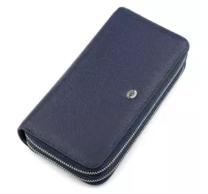 Мужской кошелек ST Leather 18452 (ST127) надежный Синий