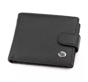 Мужской кошелек ST Leather 18316 (ST114) кожаный Черный