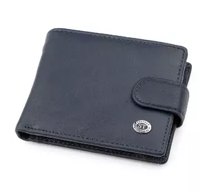 Мужской кошелек ST Leather 18318 (ST114) кожаный Синий