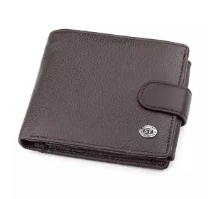 Мужской кошелек ST Leather 18335 (ST102) Коричневый