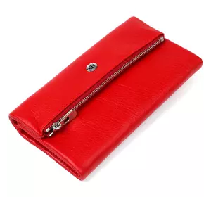 Женский кожаный кошелек ST Leather 20091 Красный