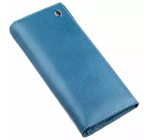 Практичный женский кошелек ST Leather 18899 Голубой