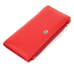 Женский кожаный кошелек ST Leather 19381 Красный