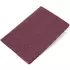 Матовая кожаная обложка на паспорт GRANDE PELLE 11482 Бордовый