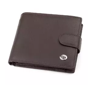 Мужской кошелек ST Leather 18340 (ST138) надежный Коричневый