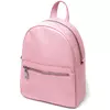 Компактный женский рюкзак из натуральной кожи Shvigel 16304 Розовый
