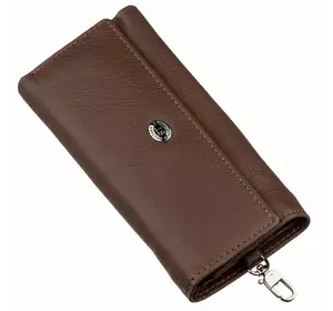 Мужской универсалный бумажник с ключницей ST Leather 18840 Коричневый