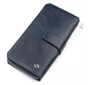Мужской кошелек ST Leather 18454 (ST128) кожа Синий