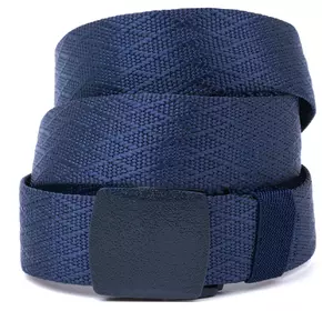 Практичный текстильный мужской ремень Vintage 20588 Синий