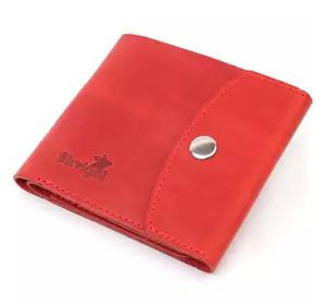 Женское винтажное кожаное портмоне Shvigel 16614 Красный