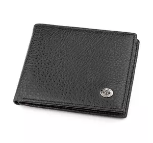 Мужской кошелек ST Leather 18319 (ST160) кожаный Черный