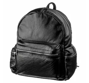 Рюкзак SHVIGEL 11260 кожаный Черный
