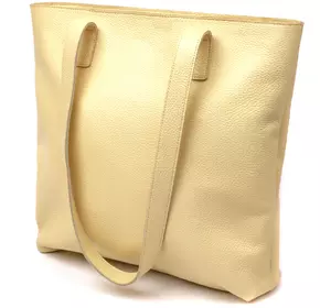 Яркая женская сумка-шоппер Shvigel 16359 Лимонный