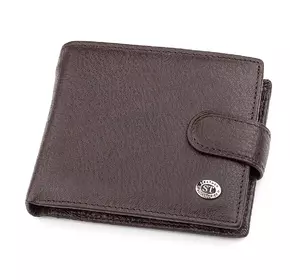 Мужской кошелек ST Leather 18310 (ST103) натуральная кожа Коричневый