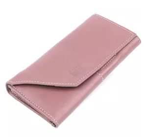 Превосходный кожаный женский кошелек Grande Pelle 11577 Розовый